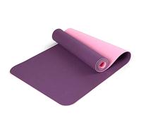 Eacam Estera de Yoga Estera de Ejercicio Fitness 8 Mm Espesor TPE Antideslizante Marcador Posición Portátil Doble Color Correa Transporte Bolsa Almacenami (Tipo 3)
