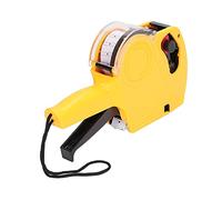 Eacam Etiquetadora, Pistola Etiquetadora de Precios con Herramienta de Marcado de Precios XL, para Ropa, Juguetes, Equipaje, Hogar o Tiendas en Línea (Amarillo)
