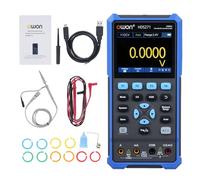 Eacam Generador de Forma de Onda Multímetro de Osciloscopio 3 en 1 con Multímetro, Herramientas Combinadas para Servicio in Situ, Mantenimiento, Osciloscopio Integrado y Medición