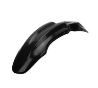 Eacam Guardabarros de Rueda Delantera de Motocicleta, Construcción ABS, Color Vibrante Llamativo, Fácil Configuración, Protección contra Polvo, Nieve, Grava y Sal para CRF50 Tu (Negro)