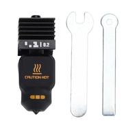 Eacam Kit Hotend de Repuesto para Impresora 3D Lab P2S, Boquilla de Acero Endurecido Desmontable 0,2 Mm, Compatibilidad, Precisión, Nanorrevestimiento, Baja Rugosidad, Bl