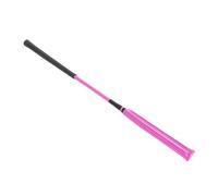 Eacam Látigo para Caballos Látigo Ecuestre Charol 65 Cm Antideslizante de Silicona A Prueba de Abrasión Agarre Cómodo para Carreras Deportivas Ecuestres (Rosa)