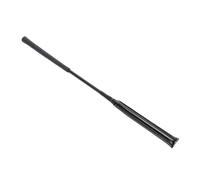 Eacam Látigo para Caballos Látigo Ecuestre Charol 65 Cm Antideslizante de Silicona A Prueba de Abrasión Agarre Cómodo para Carreras Deportivas Ecuestres (Negro)