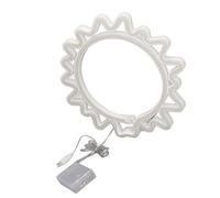 Eacam Letrero Luminoso de Neón Sol - Recargable por USB y con Batería, | Señal de luz de neón de sol - Decoración de pared LED recargable por USB y alimentada por batería para bar de dormitorio