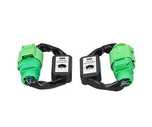Eacam Mic Módulo de Señal de Kit 8V 2013-2018 | Arnés adaptador de luz trasera LED Plug and Play con niveles de retardo ajustables para el lado izquierdo y derecho