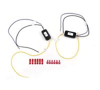 Eacam Micrófono Módulo Intermitente Kit MK3 5F Exeo | Arnés adaptador de luz trasera LED intermitente con 10 niveles de retardo Compatible con OE 5F0945207E