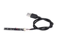 Eacam Módulo de Cámara USB, 300,000 Píxeles, Chip Fotosensible OV7675, Campo de Visión de 60 °, WinXP/7/8/10/OS X//, OTG, Enfoque Fijo, para Todos en reconocimiento