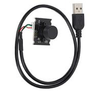 Eacam Módulo de Cámara USB de 3MP, Campo de Visión de 110°, Enfoque Manual, para WinXP, OS X, con OTG, Reconocimiento Facial, Fotografía Aérea