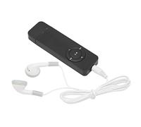 Eacam Player Mp3 de 64 GB, Soporte de Sonido sin Pérdidas, Mini Reproductor de Música Compacto y Portátil, Duración de la Batería Larga, Escucha Novelas, Soporte de Tarjetas de (Negro)