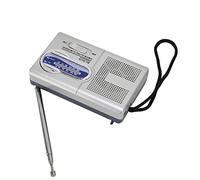 Eacam Radio de Bolsillo Portátil con un Altavoz de bajo de Incorporado, Radio de Transistores Am FM, Oyente de Noticias en Tiempo Real con Altavoz Grande, Construido para el Hogar,