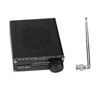 Eacam Receptor Digital de Band World, Receptor SSB de Radio Múltiple Portátil con Perillas Grandes, Aleación de Aluminio, Pantalla de 0.96 Pulgadas, Interfaz de Carga Tipo C para