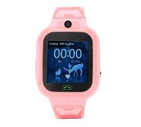 Eacam Reloj Inteligente 4G para Niños con Teléfono con Pantalla Táctil, Cámara HD de Videollamada de Voz Bidireccional, Alarma SOS, Soporte en Varios Idiomas para Niños y Niñas (Rosa)