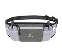 Eacam Riñonera para Correr, Resistente Al Agua y Transpirable, Ideal para Llevar una Botella de Agua o Actividades Al Aire (Gris)