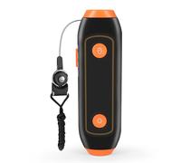 Eacam Silbato Electrónico Silbato de Seguridad Deportiva de árbitro 120 a 150 DB 3 3 Niveles LED SOS Linterna Luz ABS 6F22 Batería con Cordón para Acampar Senderismo Ca (99.00)