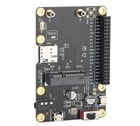 Eacam Sombrero Base 3G/4G LTE, Tarjeta Nano SIM, Tamaño Compacto, Cobertura Global LTE, Compatible con Módulo RPI 4/3/2/B+, Conexión USB, Circuito de Alimentación de Baja Corriente