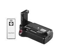 Eacam Soporte de Agarre de la Batería para la Cámara DSLR D5500 D5600, Batería EL14 EL14 Alimentada con Control Remoto IR, para un Tiempo de Disparo Extendido