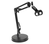 Eacam Soporte de Brazo para Micrófono que Ahorra Espacio, Soporte de Pluma para Micrófono Fácil Usar Grabar y Transmitir Material Hierro