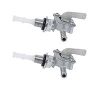 Eacam Válvula de Interruptor del Tanque de de Gasolina de 2 Piezas para Gas para la Bicicleta de Pan de Bolsillo ATV Bike Go Kart, con 3 Palabras clave: Motocicleta, Duradera,