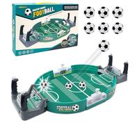 EACHHAHA Futbolines para Niños, Juegos de Mesa de Fútbol, Mini Juego de Futbolín de Fiesta, Juegos Familiares, Juegos Interactivos para Padres e Hijos, Regalo para Niños(6*fútbol)
