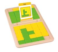 EACHHAHA Juegos de Mesa niños,Juego de Mesa de Secuencia Lógica,Juegos de Estrategia para 2 Jugadores,Magic Block Game,Juego Educativo para Niños,Juguetes Niños 8 años + (Forma)