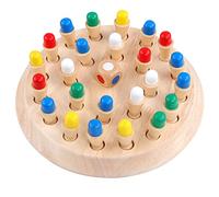 EACHHAHA Juguetes Montessori 4 años,Ajedrez de Memoria,Juego de Mesa,Ayuda a Mejorar la Memoria y la percepción del Color,Juegos educativos para niños de 3 4 5 años(Clásico)