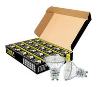 EACLL Bombillas LED GU10 Blanco Neutro 4.9W Reemplaza 75W Halógena, Pack de 20, Focos Sin Parpadeo AC 230V, 4000K 585 Lúmenes 120 ° Spotlight, Lámpara Reflectora, No Regulable