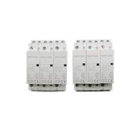 EACT-25Z - Contactor modular de CC for casa, hotel, 12 V, 24 V, 2 polos, 16 A, 25 A, 1 NA, 1 NC, 2 NA, 2 NC, for carril DIN(DC12V 25A 2NO)