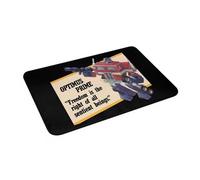 EAEQKOUC 3D 3D OptimusPrime - La Libertad es el Derecho de Todos los Seres conscientes Felpudo Antideslizante Felpudo de Suelo Entrada al salón Alfombrillas para los pies - 40x60cm