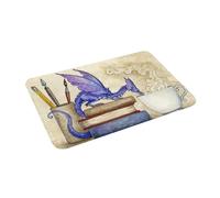 EAEQKOUC 3D Alfombra, Alfombra Antideslizante 3D de 'WhatIs Here', Alfombra de Suelo raspadora de Arena, Alfombra para Entrada a la Cocina, Alfombrillas para los pies del balcón de la casa-50x80cm