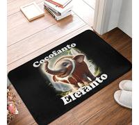 EAEQKOUC 3D Funny Italian Brainrot Felpudo Antideslizante Baño Cocina Tapete Dormitorio Balcón Puerta Piso Entrada Alfombra Alfombra-40x60cm