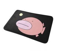 EAEQKOUC Alfombra 3D Cartoon Girls und Panzer Rape Antideslizante, Duradera para Entrada a la Cocina, para los pies del baño-50x80cm