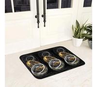 EAEQKOUC Alfombra 3D Descubre un Mundo de simbolismo intrincado en tu felpuda Antideslizante de Suelo para Entrada a la Cocina Alfombrillas para los pies del Dormitorio Decoraciones navideñas