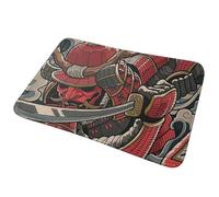 EAEQKOUC Alfombra Tatuaje japonés en 3D, Felpudo Antideslizante, Lavable para Entrada a la Cocina, Alfombrillas para los pies del dormitorio-50x80cm