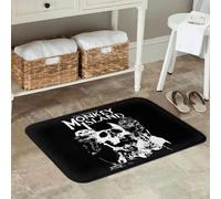 EAEQKOUC Felpudos Antideslizantes de Secret of Monkey Island Alfombra de Suelo Alfombra Dust-proo para Entrada a la Cocina Dormitorio Tapetes para los pies 3D-40x60cm