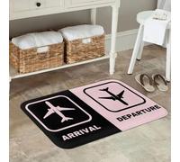 EAEQKOUC Llegada y Salida: Felpudo, Alfombrilla Antideslizante, Alfombra de Alfombra para la Entrada a la Cocina, balcón de la casa, Alfombrillas para los pies 3D-60x90cm.