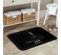 EAEQKOUC Nostalgia Tour Rap Alfombrilla Antideslizante Felpus de Suelo Tapete Absorbente Alfombra para Entrada a la Cocina Baño Tapetes para los pies 3D-60x90cm
