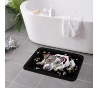 EAEQKOUC Sweet Jack Russell Terrier Regalo Perro Amante de Perros Felpudo Antideslizante Felpudo Suelo Alfombra Alfombra para Entrada a Cocina Tapetes Almohadillas para los pies del balcón 3D-60x90cm