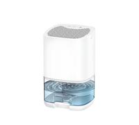 EAFCAuto 1000ml Deshumidificador de aire, con filtro para el hogar, Pequeño y Silencioso, para Dormitorio, la oficina, la cocina, máquina absorbente de humedad, secador de aire antihumedad (Blanco)