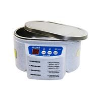 EAFCAuto 50W Limpiador ultrasónico portátil de 600 ml 40KHz, para joyería, gafas, dentaduras postizas, relojes, lavadora, tina con vibración de doble frecuencia.