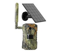 EagerMinds - Cámara de caza solar (4 MP, 14 MP, 4 G, cámara de caza al aire libre, infrarrojo gran angular de 170 °, audio bidireccional, impermeable IP66, detección de movimiento, cámara