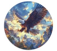 Eagle 1000 Pieces Jigsaw Puzzles For Adults Educational Games Stress Relieving Entertainment Cultivate The Spirit of Teamwork for Family Decorations 1000pcs (67.5x67.5cm)