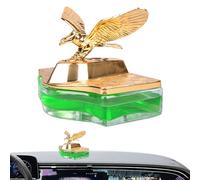 Eagle - Ambientador de coche con diseño de águila, ambientador de aire decorativo, removedor de olores de perfume, accesorios de aromaterapia galvanoplastia