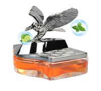 Eagle - Ambientador para coche, diseño de águila, perfume de larga duración, accesorios de aromaterapia, adorno de galvanoplastia