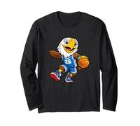 Eagle Basketball Mascot Jersey 26 Sports Graphic Art Manga Larga