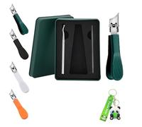 Eagle Beak Beveled Nail Clippers, Three Sets of Eagle Beak Beveled Nail Clippers, 2025 New Upgrade Wide Jaw Opening Anti-Splash Slanted for Thick & Ingrown Toenails, Super Sharp Oblique (Style-D,1PCS)