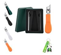 Eagle Beak Beveled Nail Clippers, Three Sets of Eagle Beak Beveled Nail Clippers, 2025 New Upgrade Wide Jaw Opening Anti-Splash Slanted for Thick & Ingrown Toenails, Super Sharp Oblique (Style-C,1PCS)