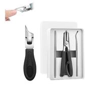 Eagle Beak Beveled Nail Clippers, Three Sets Of Eagle Beak Beveled Nail Clippers, Oblique Nails Clipperss, for Ingrown Toenails, for Thick Nails, Seniors&ingrown Care (black 1Pcs)