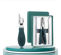 Eagle Beak Nail Clippers, Super Sharp Slanted Ingrown Toenails Clipper,Household Large Opening Anti-Splash Nail Clippers Set for Thick Nails, Seniors
