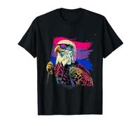 Eagle Bisexual Flag Bisexual Pride LGBTQ Bi Flag Bisexualidad Camiseta