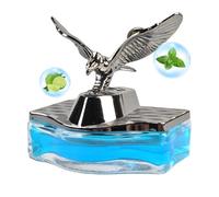 Eagle Car Air Freshener, Scent Diffuser Ornament, Odor Eliminator Accessory, Electroplated Decorative Design, Long Lasting Fragrance, Aromatherapy for Car Interiors